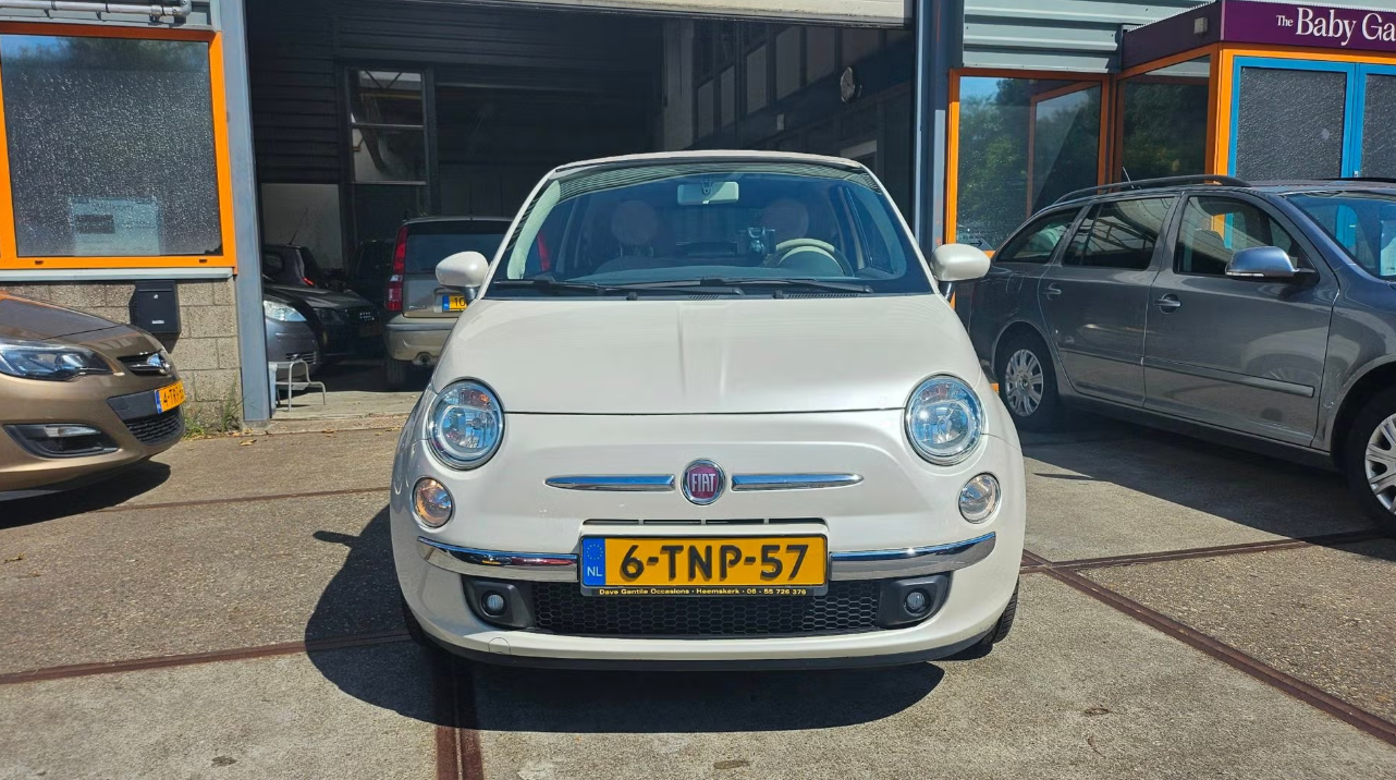 Fiat 500 C, 0.9 TwinAir Vol Opties Leer/Cabrio/Nav/ 2014 foto 2