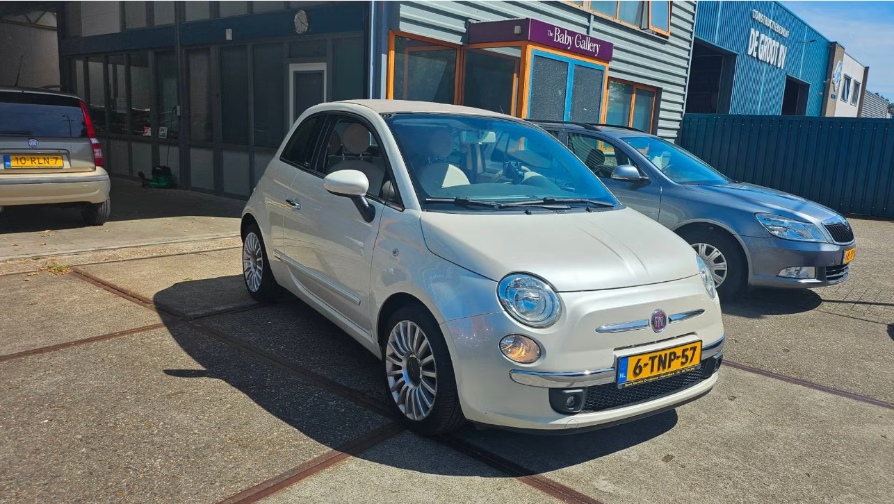 Fiat 500 C, 0.9 TwinAir Vol Opties Leer/Cabrio/Nav/ 2014 foto 3