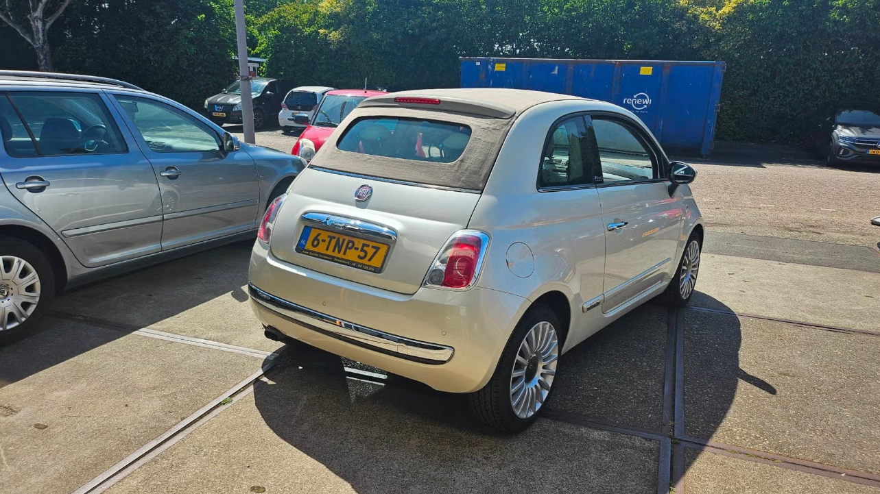 Fiat 500 C, 0.9 TwinAir Vol Opties Leer/Cabrio/Nav/ 2014 foto 9