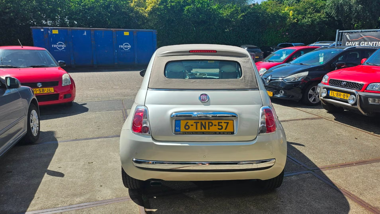Fiat 500 C, 0.9 TwinAir Vol Opties Leer/Cabrio/Nav/ 2014 foto 8