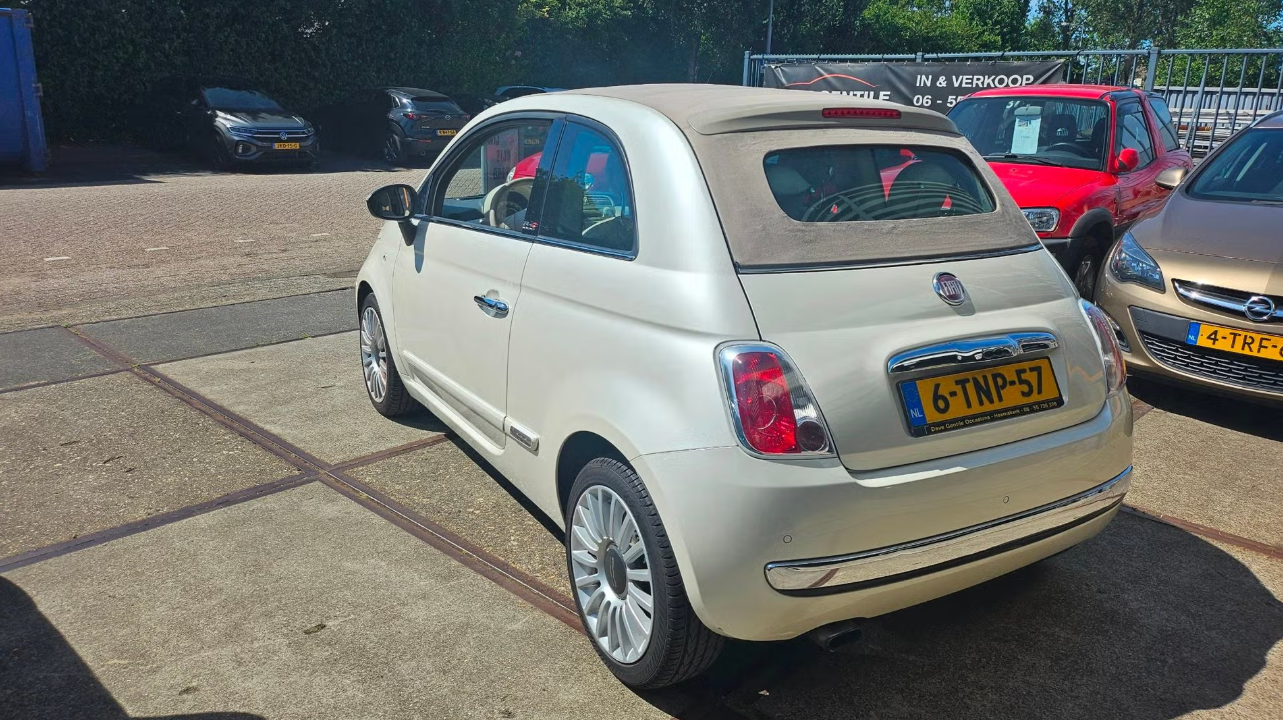 Fiat 500 C, 0.9 TwinAir Vol Opties Leer/Cabrio/Nav/ 2014 foto 7