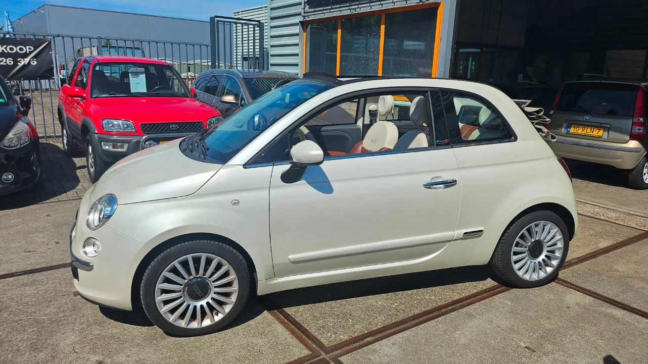 Fiat 500 C, 0.9 TwinAir Vol Opties Leer/Cabrio/Nav/ 2014 foto 6